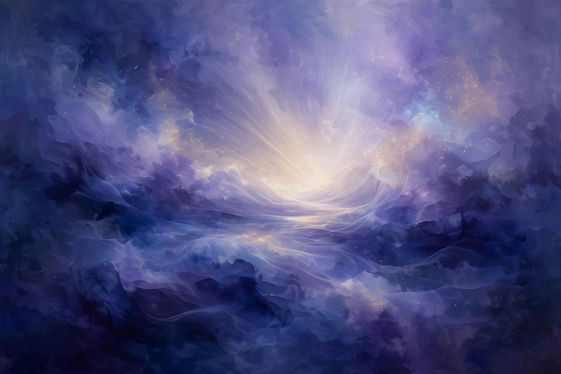 Abstract blue and gold visual representing an energy consultation